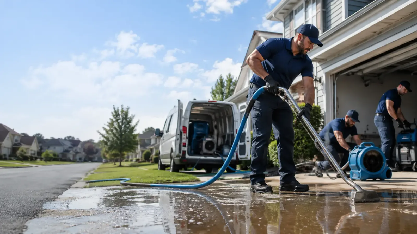 Flood Damage Restoration in El Nido, CA
